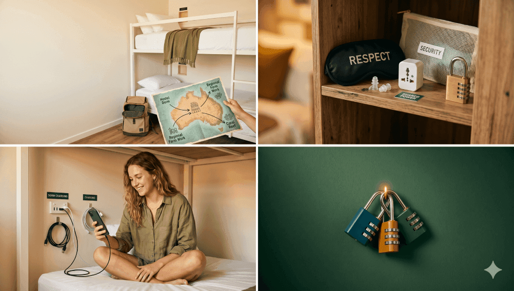 Hostel Dorm Etiquette Australia