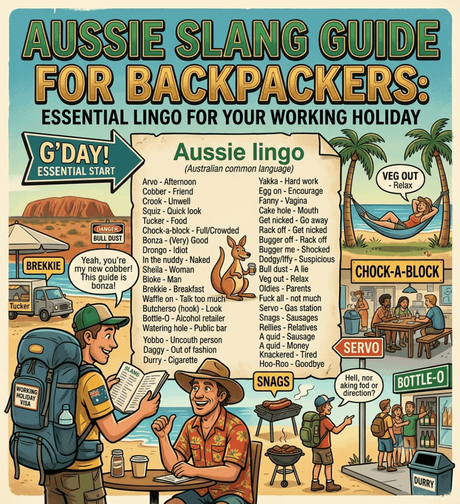 Aussie Slang Guide Backpackers